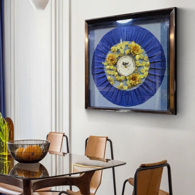 Fine materials and meticulous processes Handmade Mixed Media Painting for Home Decor