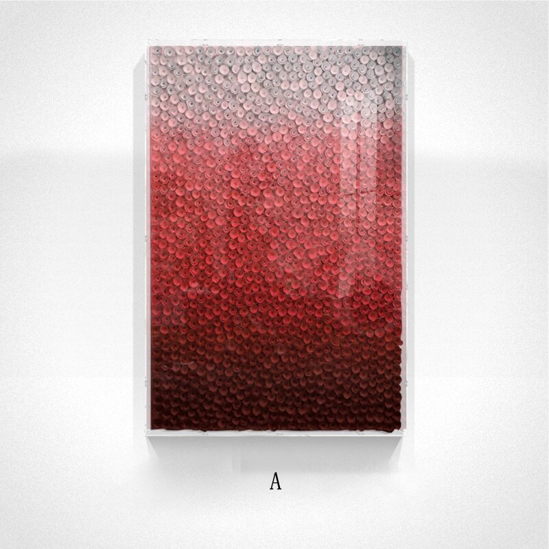 Waterproof and easy-to-clean surfaces Abstract Mixed Media Painting Handmade Home Decor